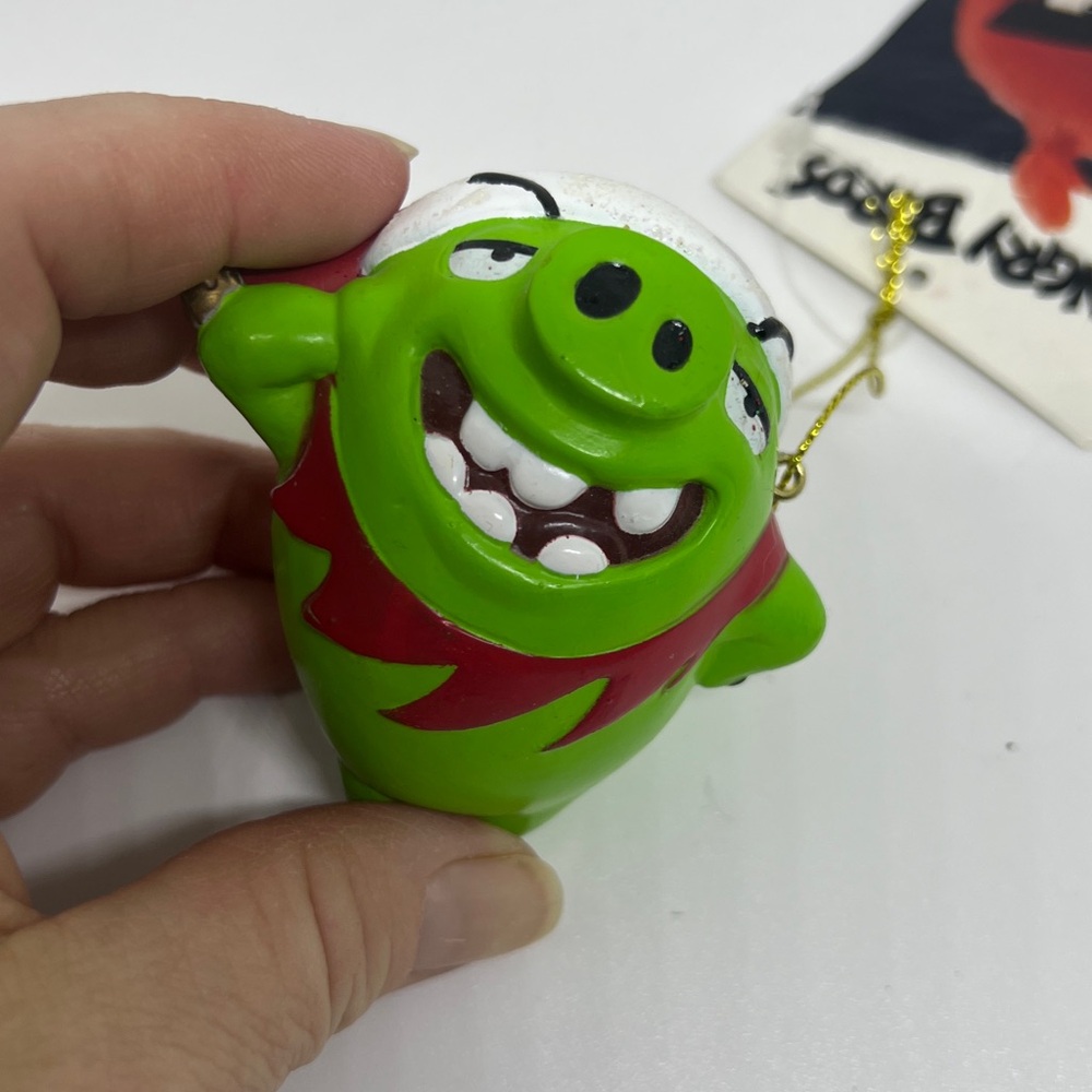 New Angry Birds Green Pig Ornament